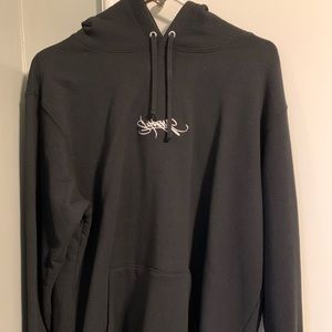 Supreme cursive hoodie